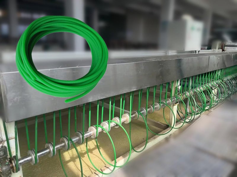 Zpcia 32.8 Ft 4mm OD PU Transmission Round Belt High-Performance Urethane Belting Green for Conveyor Bonding Machine Dryer - Image 3